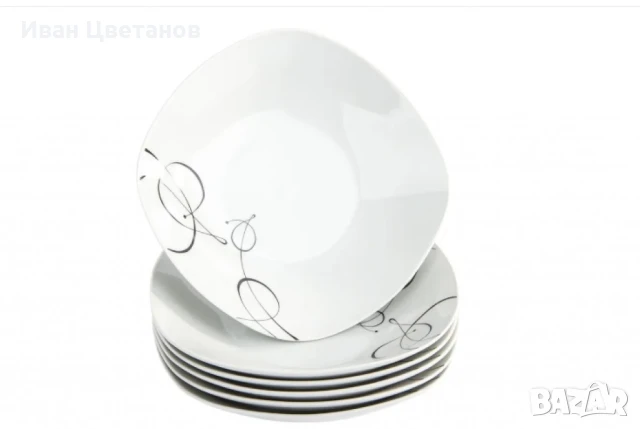 Изискан порцеланов сервиз за хранене, MÄSER, снимка 2 - Сервизи - 50568489