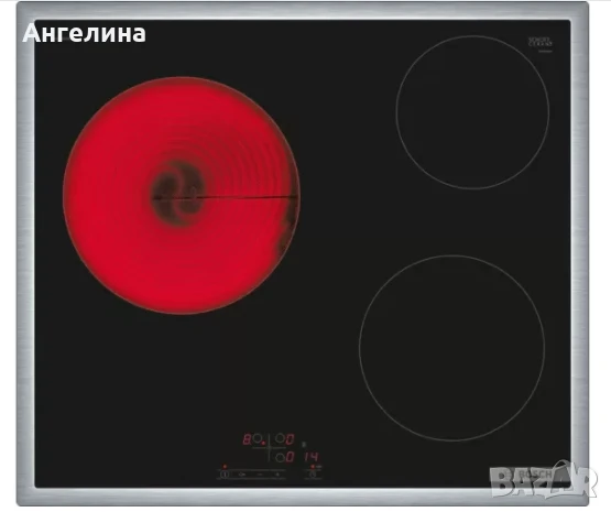 Готварски плот, Bosch PKM645BB2E SER4, Electric cooktop 3 zones, TouchSelect, Restart, 5,7 kW, 60 cm