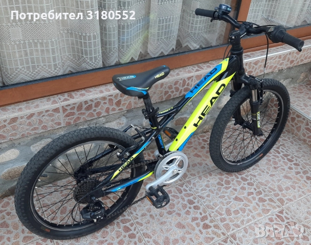 HEAD-20" алуминиев детски велосипед с амортисьори, снимка 5 - Велосипеди - 52507116