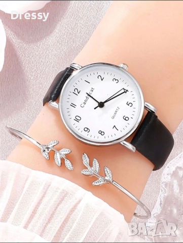 Дамски часовник с гривна, снимка 2 - Дамски - 52880483