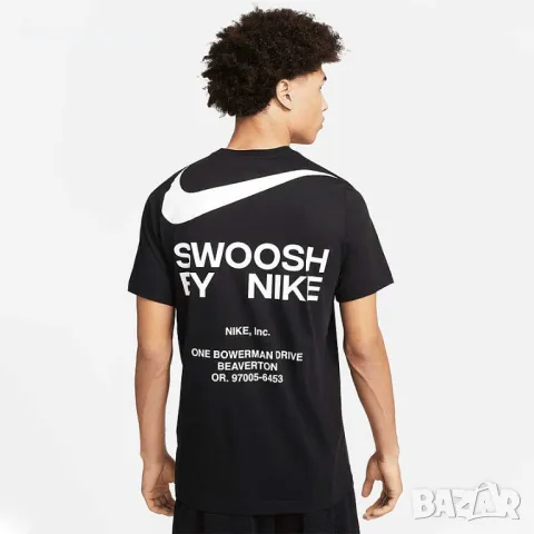 NIKE NSW TEE BIG SWOOSH - страхотна мъжка тениска КАТО НОВА Л