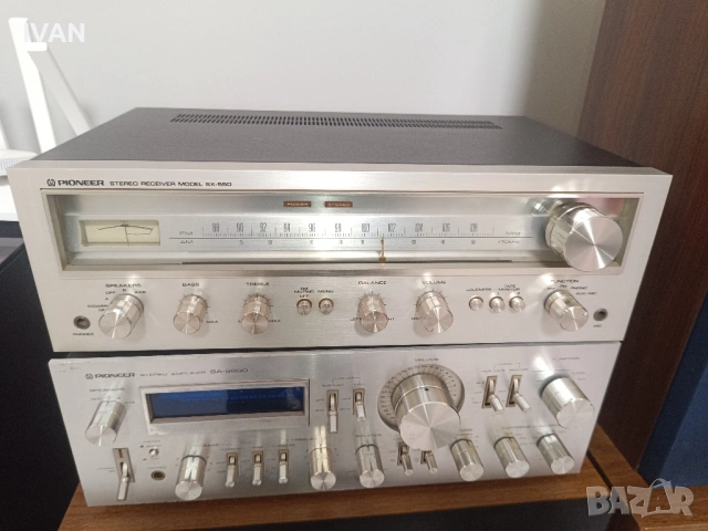 Продавам усилвател pioneer-sx-550, снимка 2 - Ресийвъри, усилватели, смесителни пултове - 53056691