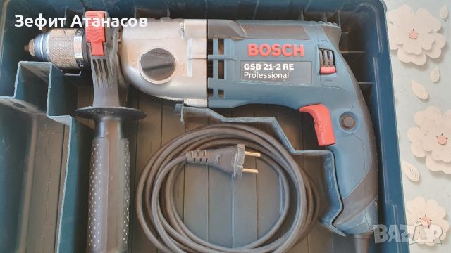 Бормашина Bosch GSB 21-2 RE Professional, снимка 1 - Бормашини - 46112612