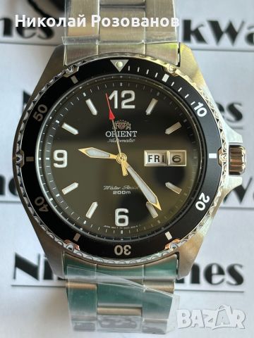 Orient Mako II Black , снимка 1 - Мъжки - 46212416