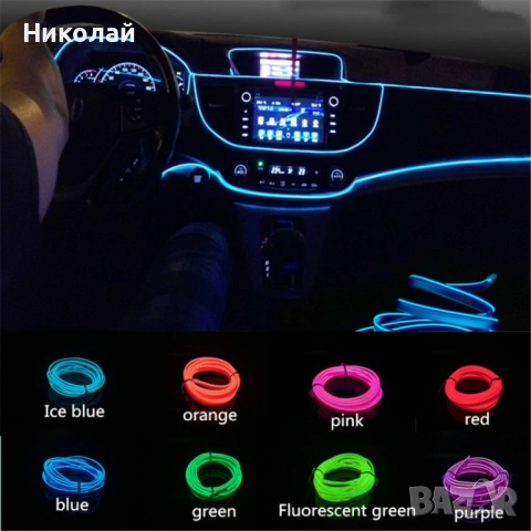 LGB LED лента за декорация на автомобил, снимка 3 - Аксесоари и консумативи - 53267938