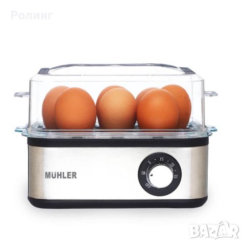 Уред за варене на яйца и готвене на пара MUHLER ME-516/1008571, снимка 2 - Уреди за готвене на пара - 45314561