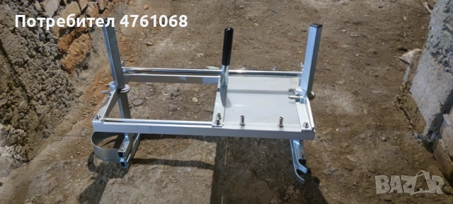 Ръководство за верижен трион, преносима спомагателна скоба за рязане на дърво за вертикални и хоризо, снимка 4 - Други инструменти - 53783084