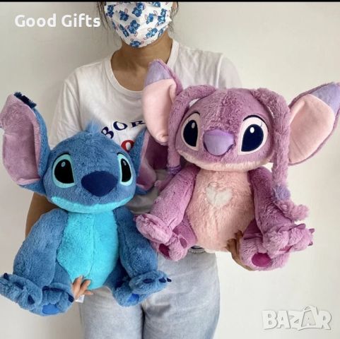 Плюшена играчка Лило и Стич, 50-100см, Lilo Stich плюшени, снимка 1 - Плюшени играчки - 46552810