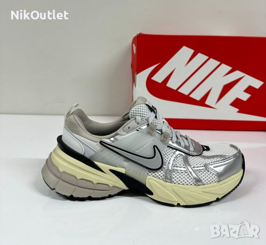 Nike V2K Run Summit White Metallic Silver , снимка 1 - Маратонки - 46437966