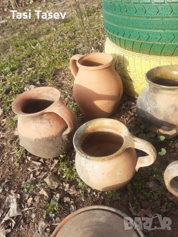 Гърнета. Глинени съдове., снимка 4 - Саксии и кашпи - 53882976