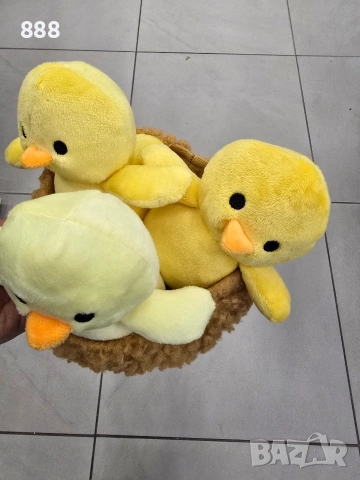 плюшени играчки декорация патета в гнездо, снимка 2 - Плюшени играчки - 53738254