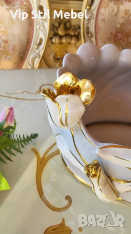 Огромна порцеланова кашпа , снимка 7 - Декорация за дома - 52429070