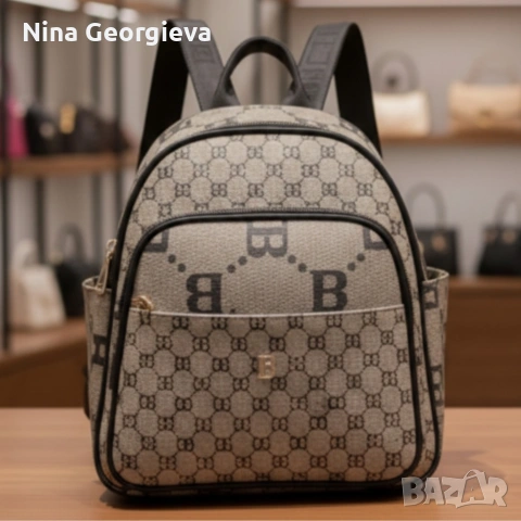 Дамска раница Briciole в 5 цвята - стил и комфорт за теб!, снимка 6 - Чанти - 53258455