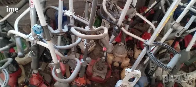 Бензинови тримери храсторези в суров вид на едро. За ремонт или за части., снимка 4 - Градинска техника - 49809956