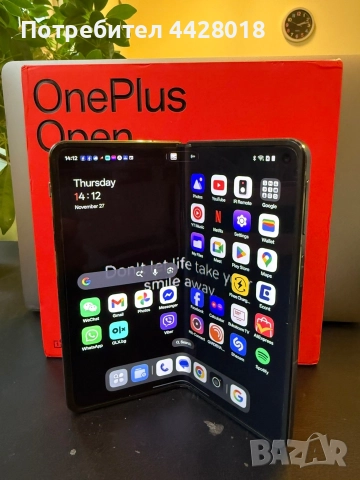 BPFR* Продава OnePlus Open/512 GB, снимка 2 - Други - 52944521