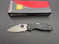 Сгъваем нож Spyderco Chaparral Lightweight Lockback C152PGY, снимка 2