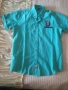 Продавам детска зелена ризка на черни точици маркова, снимка 1