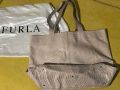 Оригинална италианска кожена чанта марка Furla, снимка 4