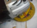 2400W ф230мм MEISTER НЕМСКИ 2016г.ОРИГИНАЛЕН ГОЛЯМ ЕЛЕКТРИЧЕСКИ ШЛАЙФ ЗА РЯЗАНЕ С ВЪРТЕЛИВА ФУНКЦИЯ , снимка 5