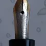 Ретро писалка Montblanc Masterpiece 142 със златен писец, снимка 11