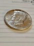 Сребърна монета 1/2 долар 1964 год" Кенеди", тегло 12.50 гр, проба 900/1000, снимка 7