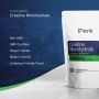 iPerk Creatine Monohydrate Таблетки - 3000 mg, 180 Таблетки (Доставка за 60 дни) - Веган, снимка 2