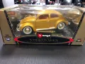 Метална колекционерска количка BBURAGO VW KAFER/BEATLE 1955 1:18 NEW, снимка 10