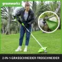 Greenworks 2 x 24 V батериен тример 40 cm с 2 x 4Ah батерии и двойно зарядно устройство, снимка 12