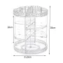 Органайзер за козметика и бижута, въртящ се на 360°, снимка 5