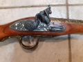 Красив кремъчен пистолет,пищов,оръжие, снимка 4