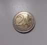 Гръцка монета от 2 евро от 2002г. с буква S в звезда и дефект, снимка 5
