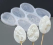 ХВ Яйца яйце силиконов молд форма близалки pops cakes Lollipop Pop Cake Попскейк фондан смола , снимка 1