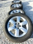 Оригинални 17 джанти от Audi 5x112 Et25, 7J с гуми 235/55 Dunlop, снимка 1