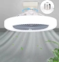 Таванен вентилатор с лампа, 30W фасунга за вентилатор, LED лампа, 3000-6500K,от 20-45C, снимка 6