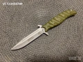 Руски сгъваем нож НОКС Финка-С, дизайн А.Бирюков - ЧЕРЕН, снимка 4
