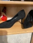 Обувки на токче велурени , снимка 3