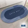 Абсорбираща водата антихлъзгаща подложка Bath Mat Blue, снимка 1