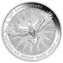 Австралия 2024 – 1 долар - Клиноопашат орел – 1 OZ ,  Сребърна монета, снимка 5