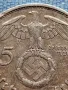 Сребърна монета 5 райхсмарки 1936г. Германия Трети райх Паул фон Хинденбург 50232, снимка 3