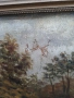 две антични картини маслени бои върху платно на художника M. Vasseax, снимка 7