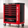 Професионална количка с инструменти Kraftwelle 05 - 7 чекмеджета и над 250 инструмента, снимка 11