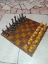Стар дървен шах .Размери - 34 х 34см. ., снимка 6