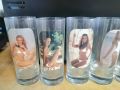 Ретро Комплект 6 броя чаши с еротични снимки., снимка 2