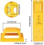 Инструмент за окачване на картини с ниво, Комплект за окачване на стена, снимка 2