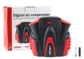 Компресор за автомобил с цифров манометър и LED светлина 12V ACOMP-16, снимка 1
