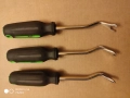 JBM TOOLS 3 БРОЯ Kъcи или Дълги Kачествени ИНСТРУМЕНТИ ЗА МАХАНЕ НА ПЛАСТМАСОВИ ЕЛЕМЕНТИ, снимка 4