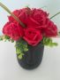 Аранжирани сапунени рози в кутии букет в кутия подарък цветя, снимка 1 - Декорация за дома - 45927347