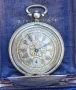 Старинен сребърен Османски джобен часовник , снимка 11