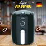 Фритюрник с горещ въздух Air Fryer Voltz V51980L, 1000W, 2 литра, 80-200 C, Таймер, Черен - 2 ГОДИНИ, снимка 1