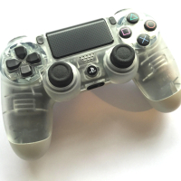 Оригинален Джойстик PS4 DualShock 4 прозрачен, снимка 4 - Аксесоари - 44944595